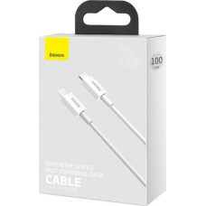 Baseus Type-C - Lightning Superior Series fast charging data cable PD 20W 1m White (CATLYS-A02)