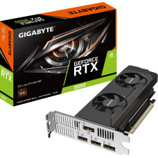 Gigabyte Karta graficzna Gigabyte GeForce RTX 3050 OC Low Profile 6GB GDDR6 (GV-N3050OC-6GL)