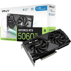 PNY Karta graficzna PNY GeForce RTX 5060 Ti Overclocked Dual 8GB GDDR7 DLSS4 (VCG5060T8DFXPB1-O)