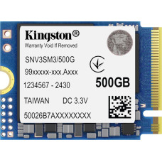 Kingston Dysk SSD Kingston NV3 500GB M.2 2230 PCI-E x4 Gen4 NVMe (SNV3SM3/500G)