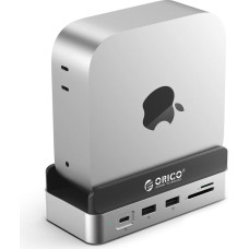 Orico Stacja dokująca do Mac Mini M4 | USB-C 10 Gbps | slot M.2 NVMe
