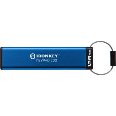 Kingston Pendrive Kingston IronKey Keypad 200, 128 GB  (IKKP200/128GB)