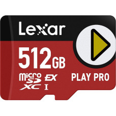 Lexar PLAY Pro microSD Express 7.1 512GB memory card