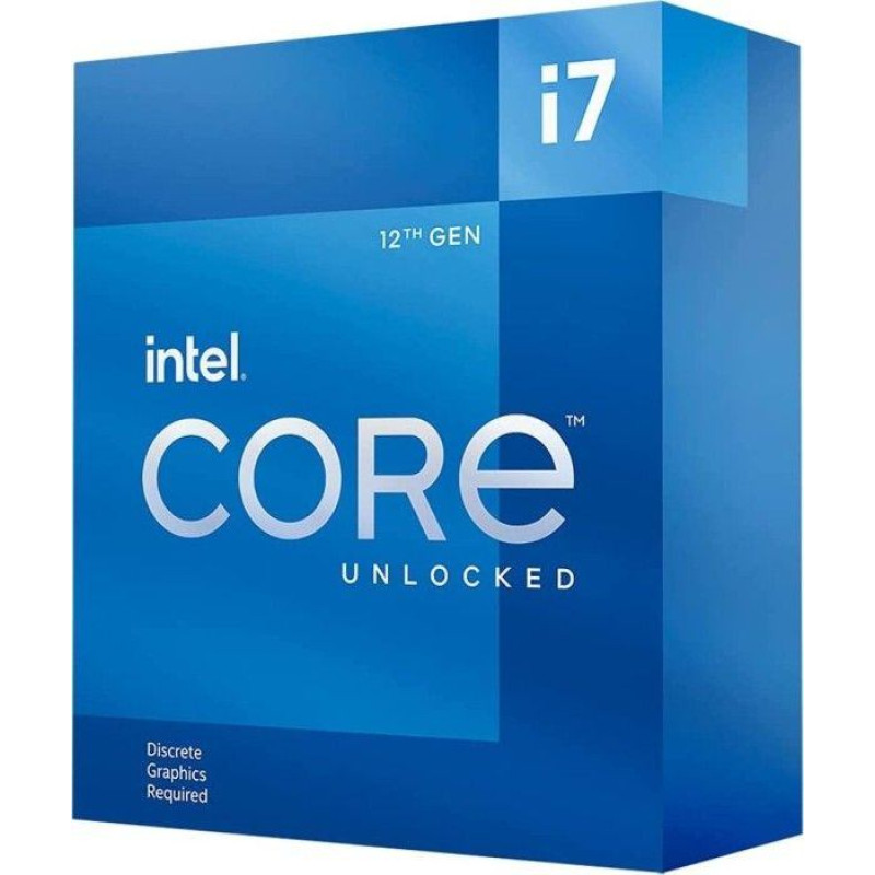 Intel Procesor Intel Core i7-12700KF, 3.6 GHz, 25 MB, BOX (BX8071512700KF)