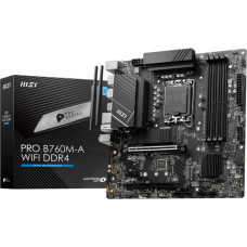 MSI PRO B760M-A WIFI DDR4 motherboard Intel B760 LGA 1700 micro ATX
