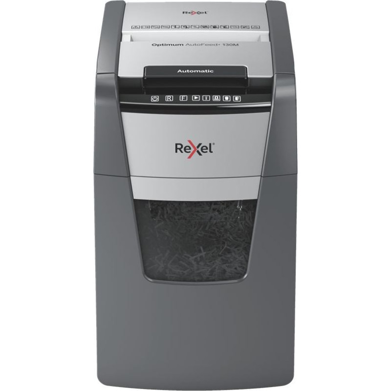Rexel Shredder Optimum AutoFeed+ 130M, (P-5), 130 sheets, 44 l basket