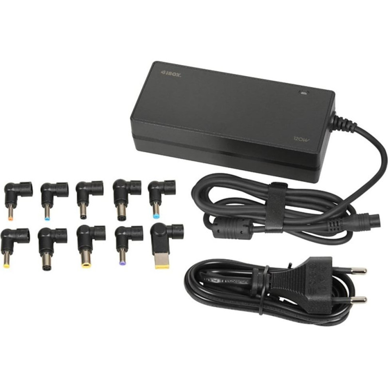 Ibox IUZ120WA power adapter/inverter Indoor 120 W Black