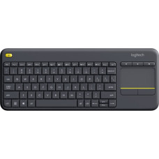 Logitech K400 Plus keyboard RF Wireless Dutch Black