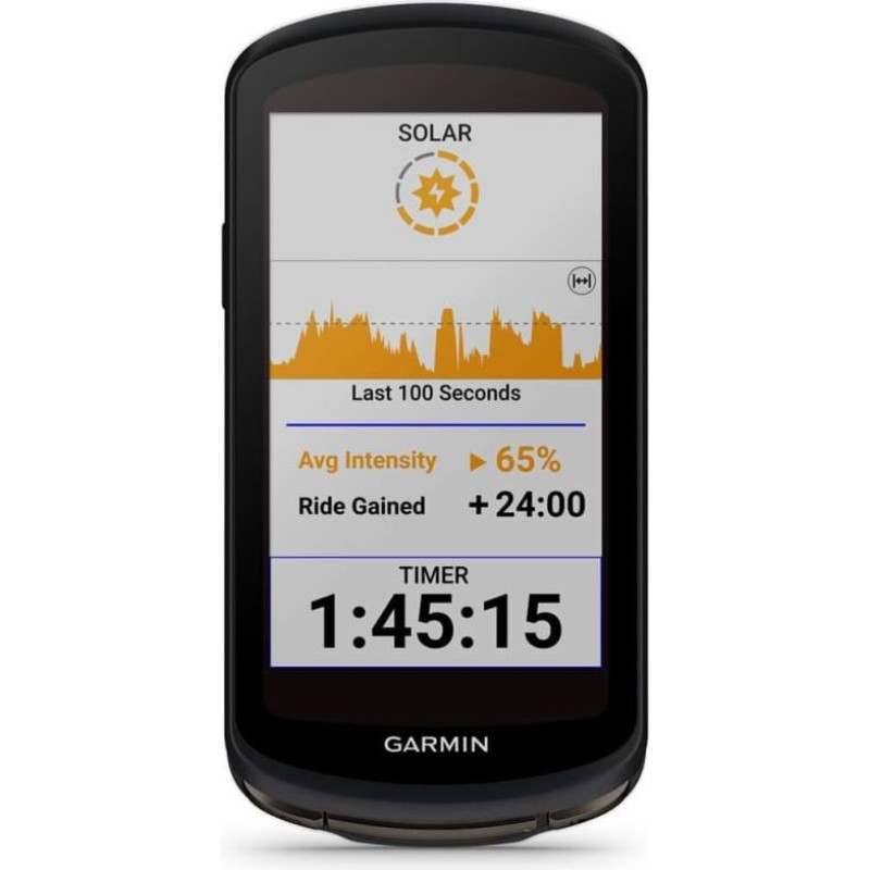 Garmin Edge 1040 Solar 8.89 cm (3.5") Wireless bicycle computer Black