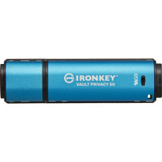 Kingston IronKey Vault Privacy 50 16GB USB 3.0 256bit AES Encrypted