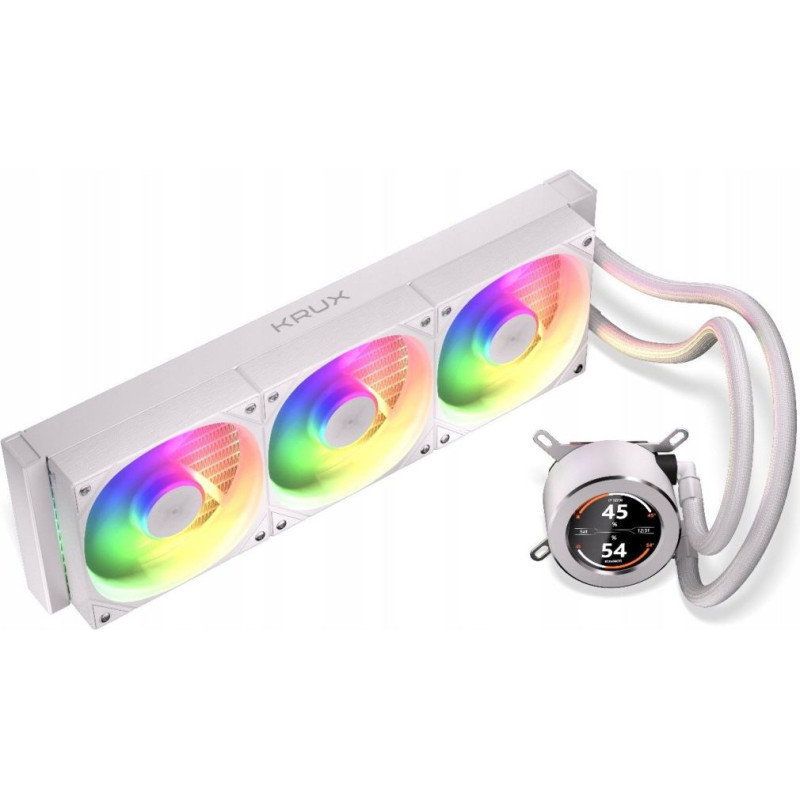 Krux HydroGlance 360 ARGB LCD White