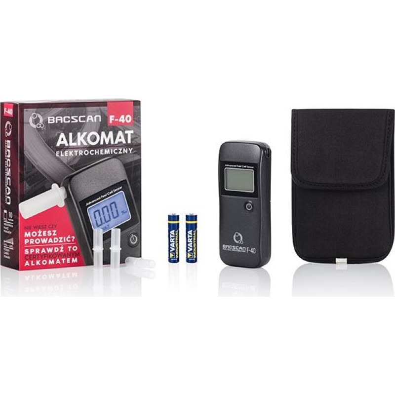 Bacscan F-40 alcohol tester 0 - 4% Grey