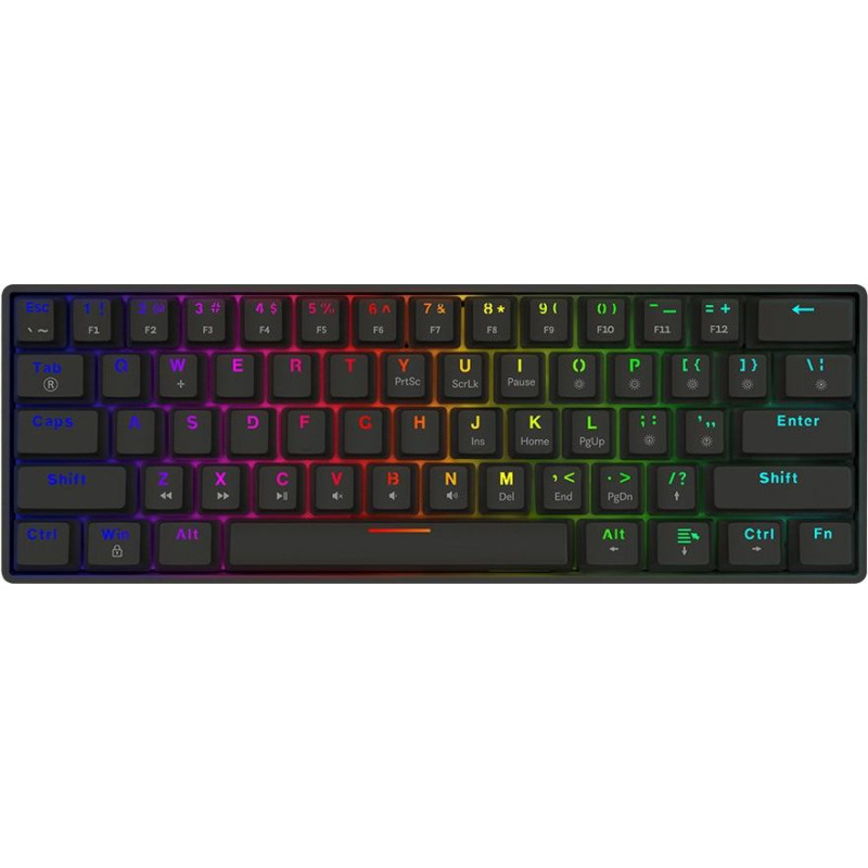 Savio BLACKOUT X2 Mechanical Keyboard OUTEMU Peach Silent, Hot Swap