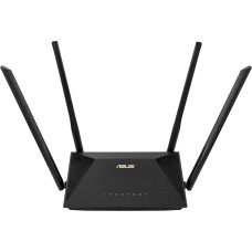 Asus RT-AX53U wireless router Gigabit Ethernet Dual-band (2.4 GHz / 5 GHz) Black