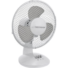 Esperanza Desktop fan 9" Esperanza EHF004WE ZEPHYR White-Gray