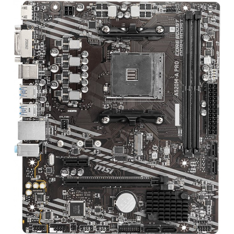 MSI A520M-A PRO Socket AM4