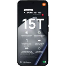 Xiaomi Smartfon Xiaomi 15T Pro 5G 12/512GB Czarny  (68022)