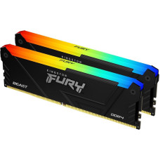 Kingston Technology FURY Beast 16GB 3600MT/s DDR4 CL17 DIMM (Kit of 2) RGB