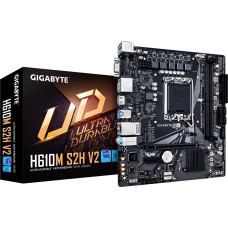 Gigabyte H610M S2H V2 Motherboard - Supports Intel Core 14th CPUs, 4+1+1 Hybrid Phases Digital VRM, up to 5600MHz DDR5, 1xPCIe 3.0 M.2, GbE LAN, USB 3.2 Gen 1